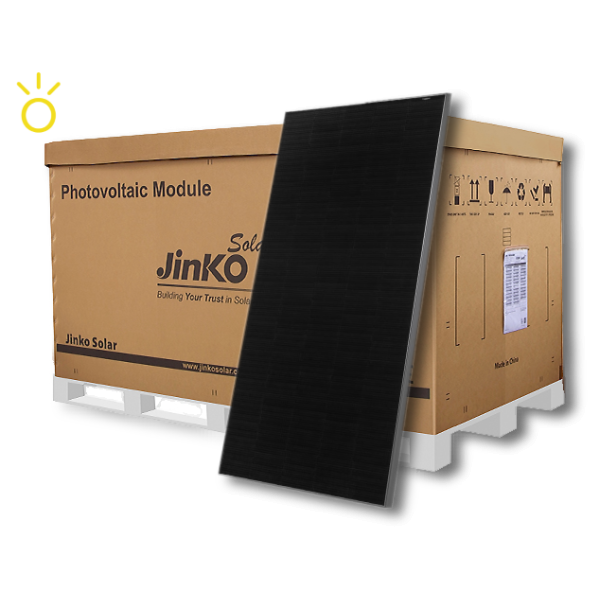Palletkorting Jinko 435WP (36 stuks) - Mono Full Black - Tiger Neo N-Type - Zonnepaneel